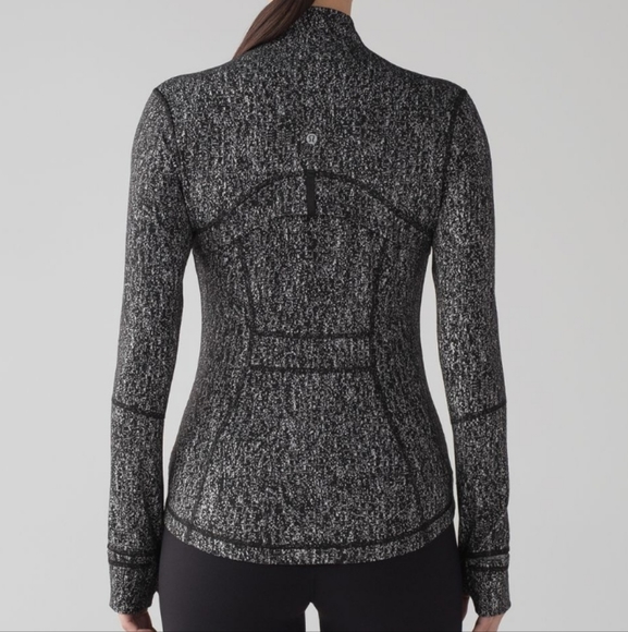 Lululemon Define Jacket Suited Jaquard Black White Luon 4 - Picture 3 of 16